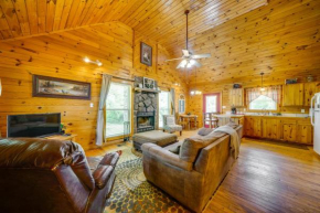 Picturesque Oklahoma Cabin on 80 Acres with Views!